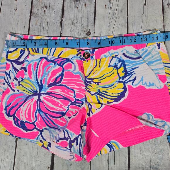 Lilly Pulitzer Adie Swept‎ By The Tides Shorts 00 - Picture 7 of 9